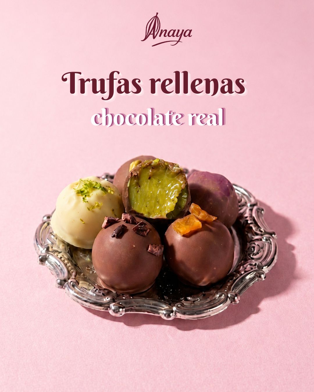 Trufas rellenas Anaya